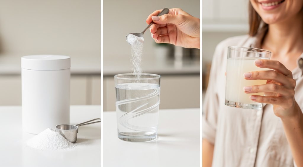 Comment prendre du collagène en poudre