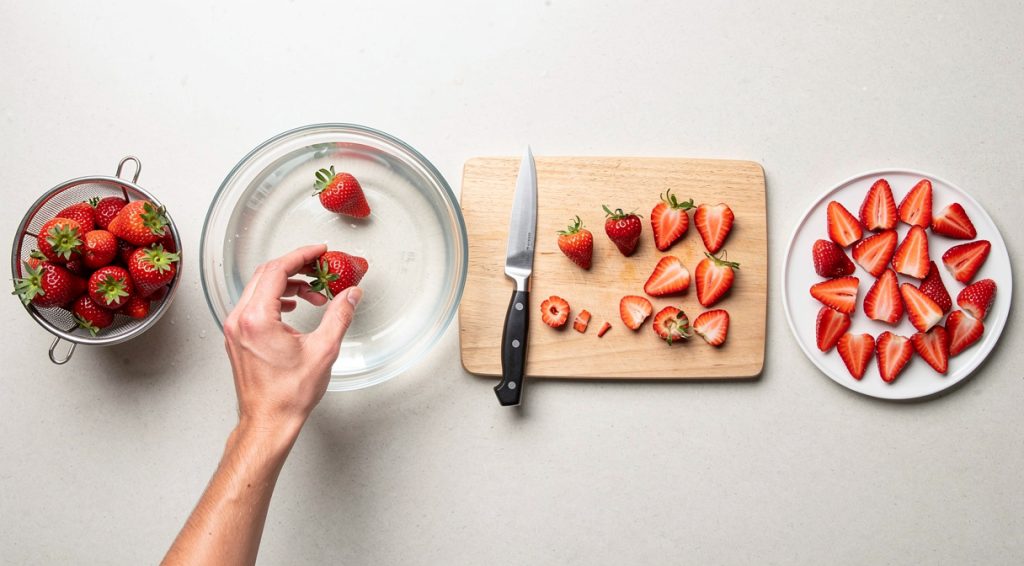 Comment préparer les fraises : guide complet