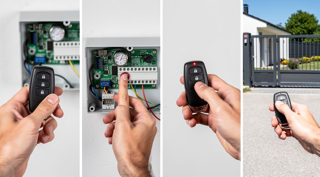 Comment programmer une télécommande de portail