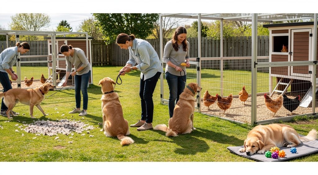 Comment punir un chien qui a mangé une poule : éducation positive et prévention