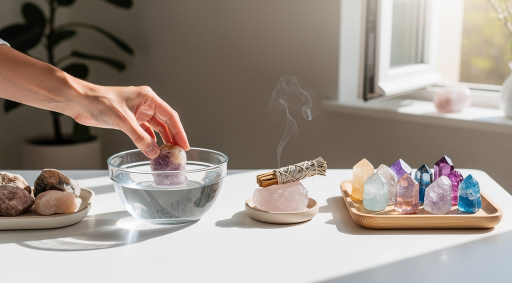 Comment purifier des pierres : guide complet