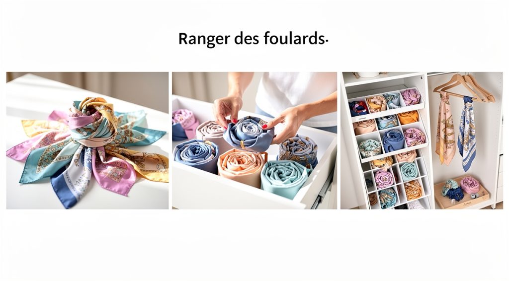 Comment ranger des foulards : guide pratique