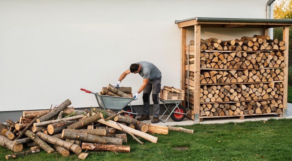 Comment ranger le bois : guide pratique complet