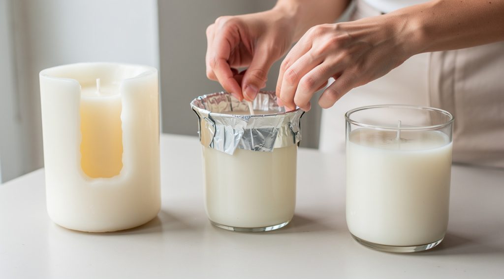 Comment rattraper une bougie qui se creuse : solutions et astuces efficaces