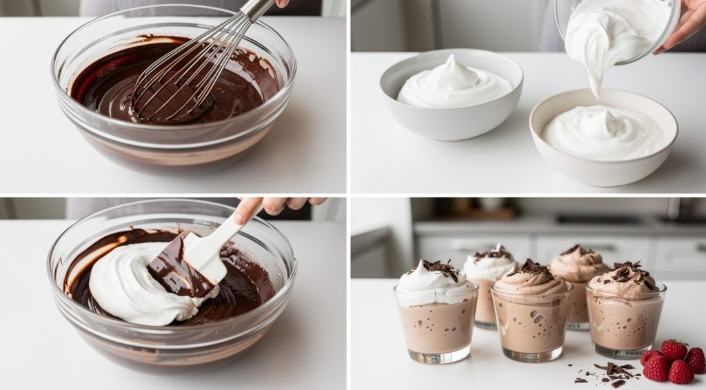 Comment rattraper une mousse au chocolat trop liquide