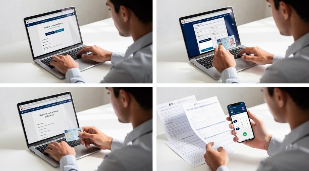 Comment réactiver son numéro NEPH