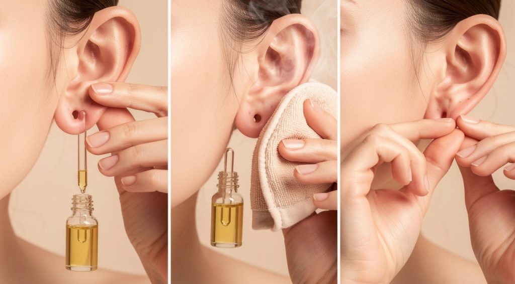 Comment reboucher un trou d&rsquo;oreille naturellement