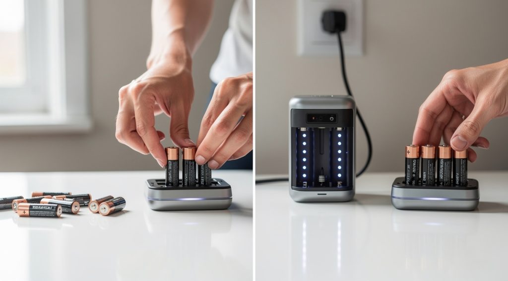 Comment recharger des piles rechargeables