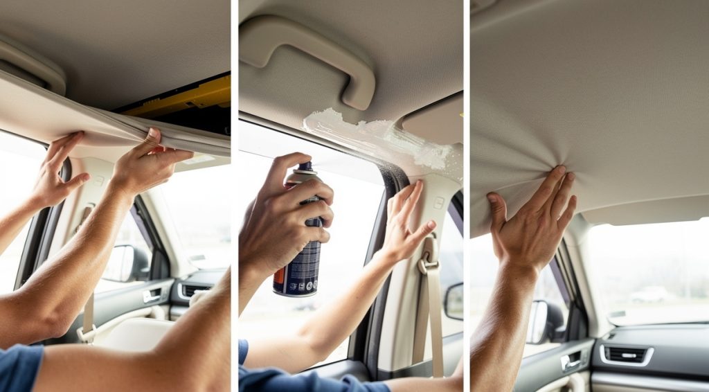 Comment recoller un ciel de toit : guide pratique