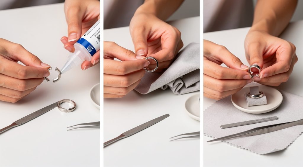 Comment recoller une bague : guide pratique