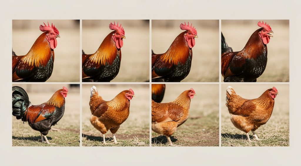 Comment reconnaître un coq d&rsquo;une poule