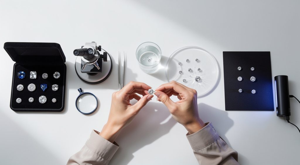 Comment reconnaître un diamant authentique