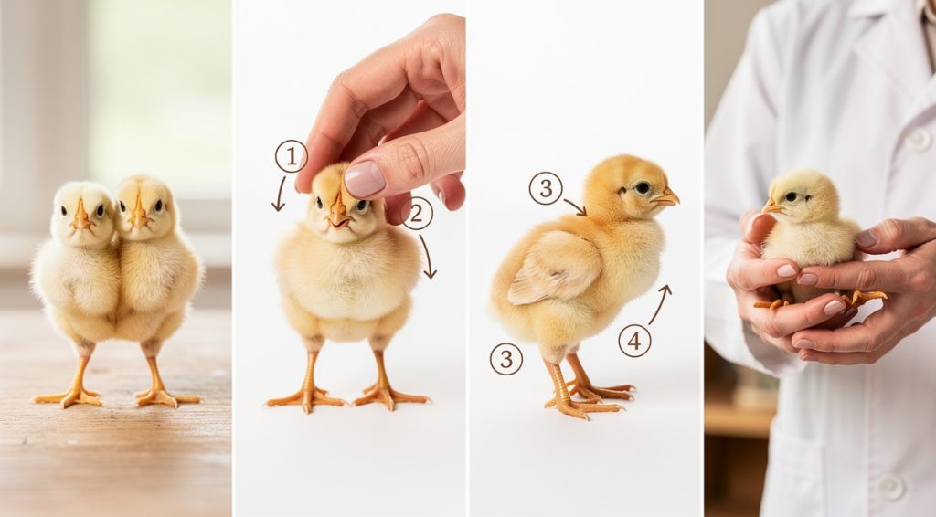 Comment reconnaître un poussin mâle ou femelle