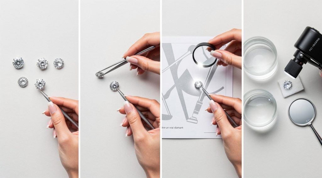 Comment reconnaître un vrai diamant