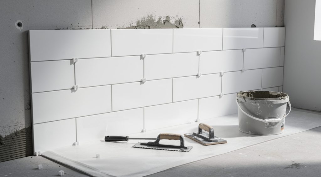 Comment recouvrir du carrelage mural