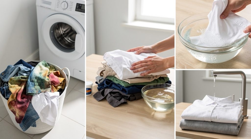 Comment récupérer du linge déteint