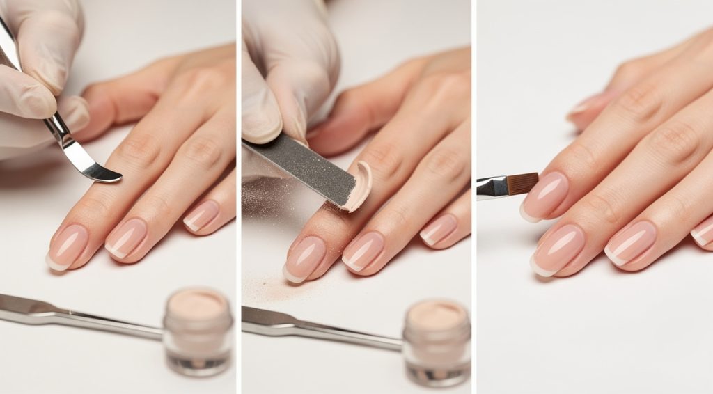 Comment redresser un ongle en tuile