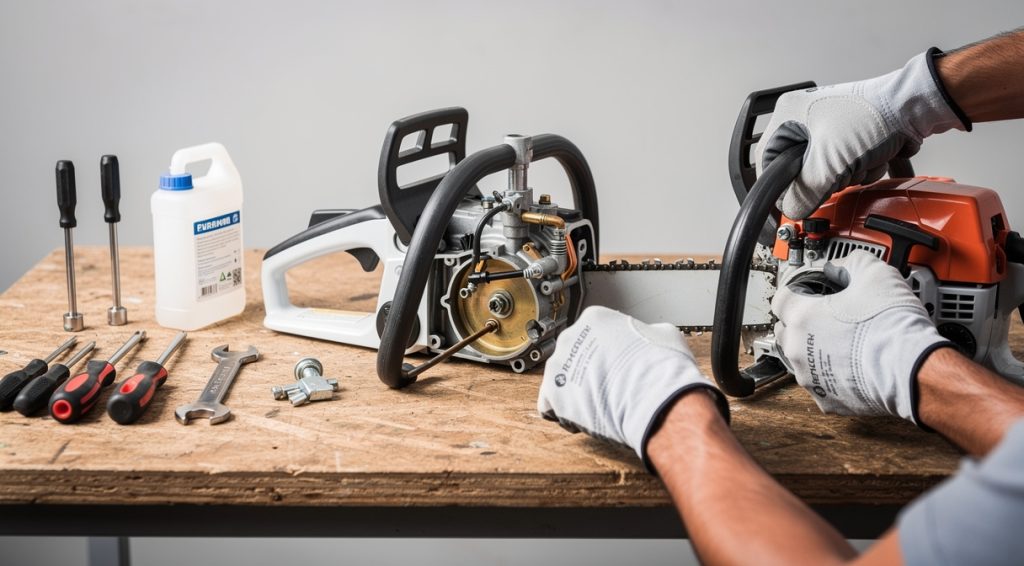 Comment régler un carburateur de tronçonneuse