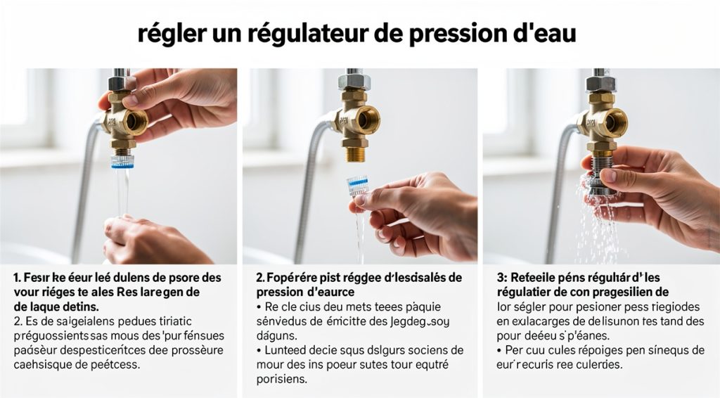 Comment régler un régulateur de pression d&rsquo;eau