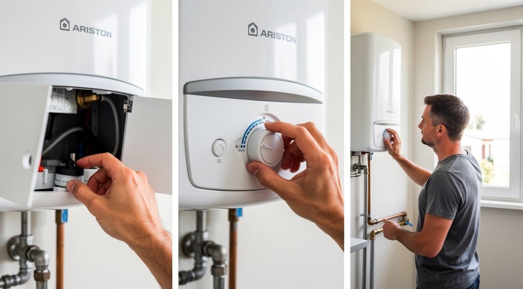 Comment régler un thermostat chauffe-eau Ariston