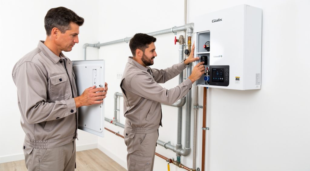 Comment régler une chaudière électrique Gialix