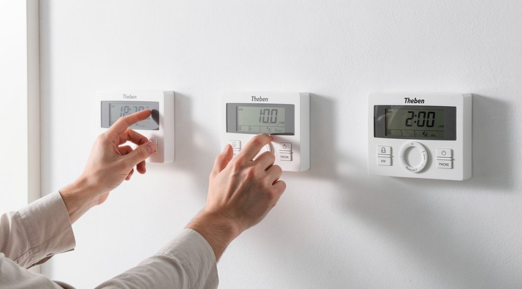 Comment régler une horloge Theben