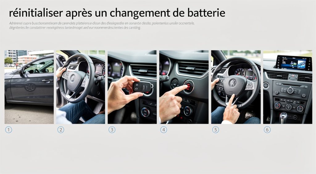 Comment réinitialiser après un changement de batterie