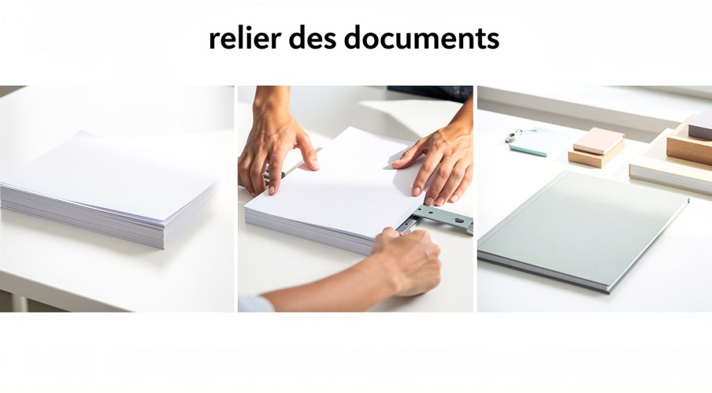 Comment relier des documents : guide complet