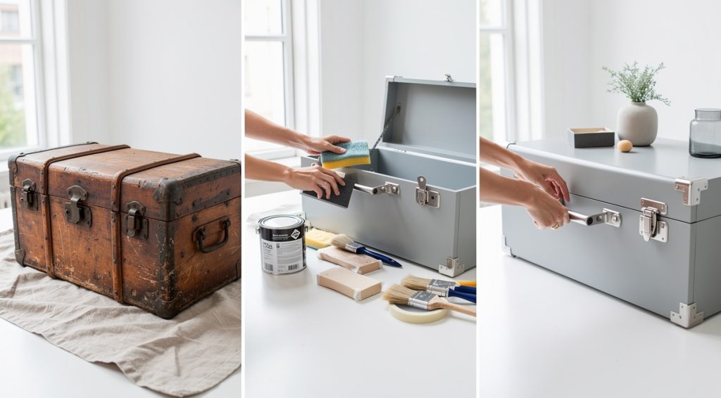 Comment relooker une malle ancienne