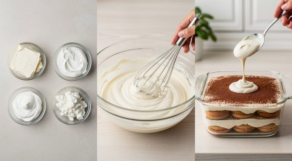 Comment remplacer le mascarpone : alternatives pratiques