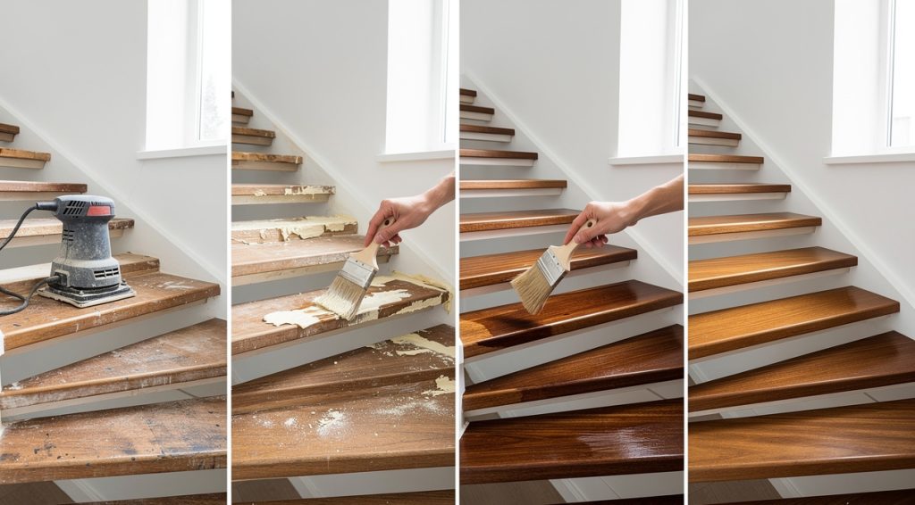 Comment rénover un escalier en bois