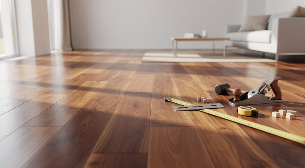 Comment réparer un parquet rayé