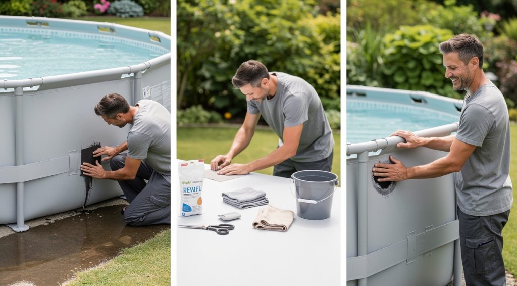 Comment réparer une piscine hors sol qui fuit