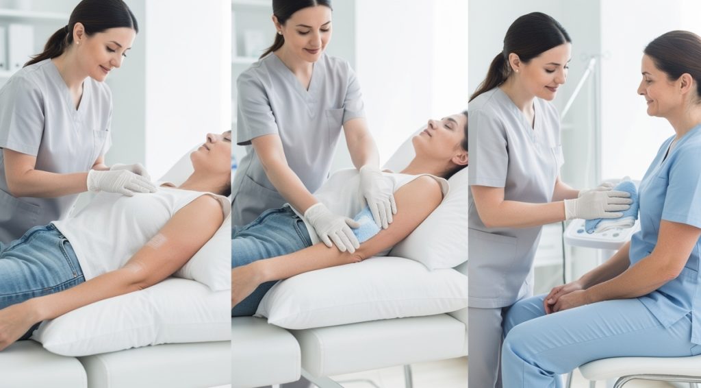 Comment résorber un œdème post-opératoire