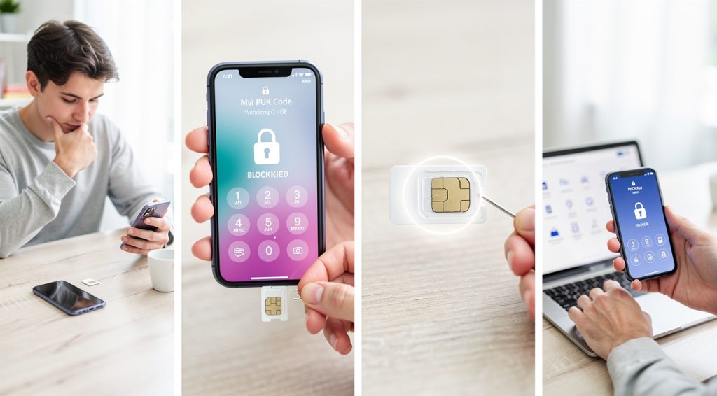 Comment retrouver son code PUK Free