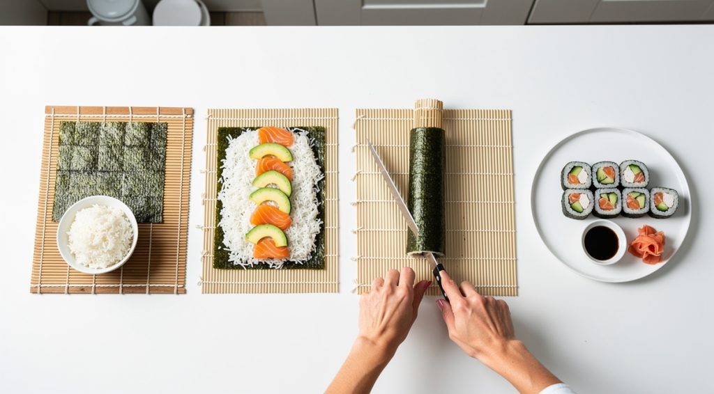 Comment rouler un sushi : guide pratique