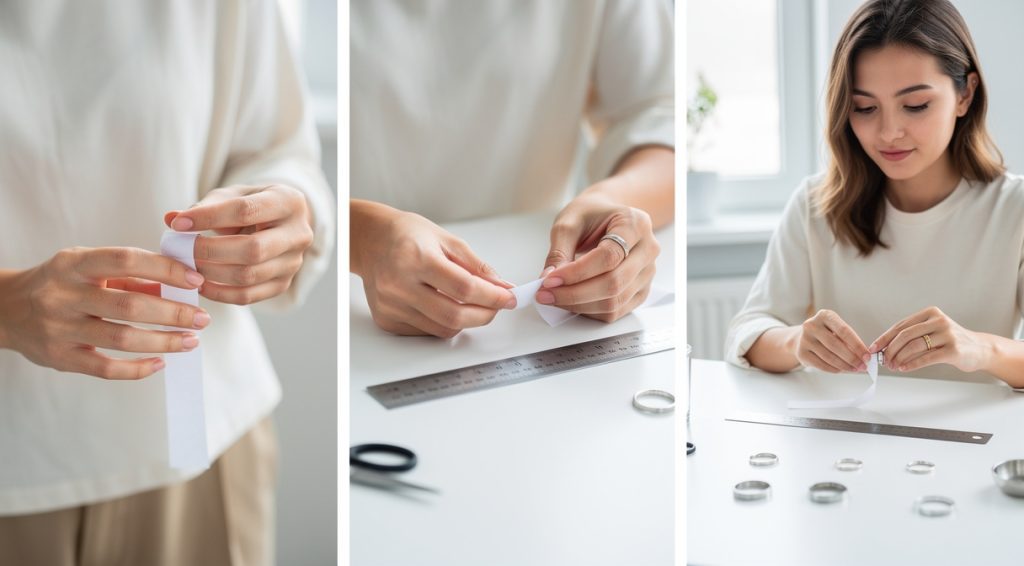 Comment savoir la taille de son doigt discrètement