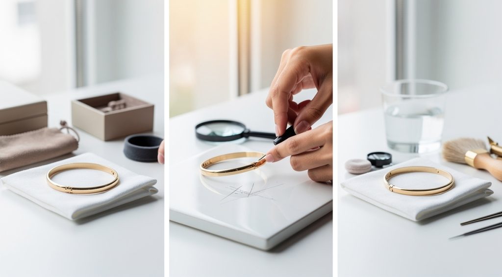 Comment savoir si un bracelet est en or