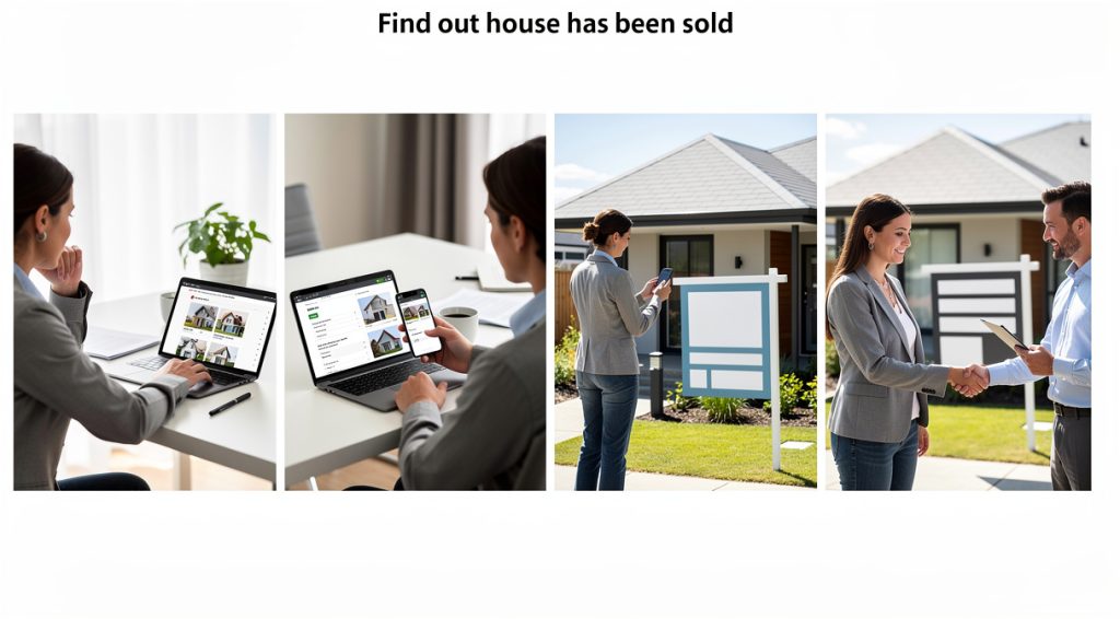 Comment savoir si une maison a été vendue
