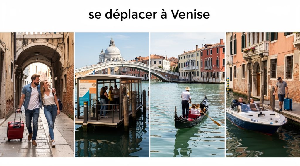 Comment se déplacer à Venise facilement