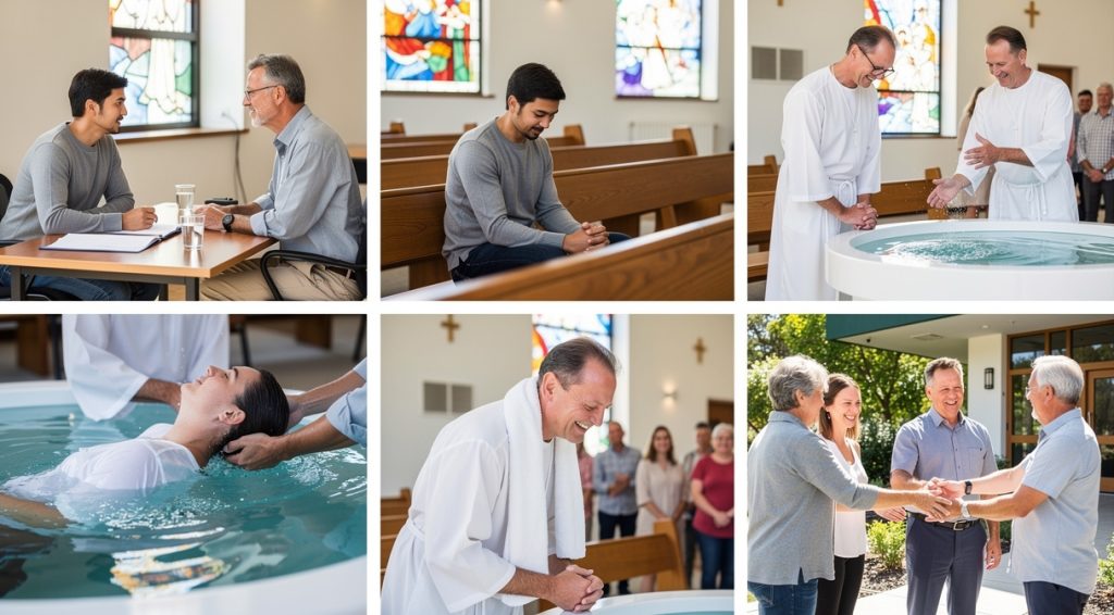 Comment se faire baptiser adulte : guide complet