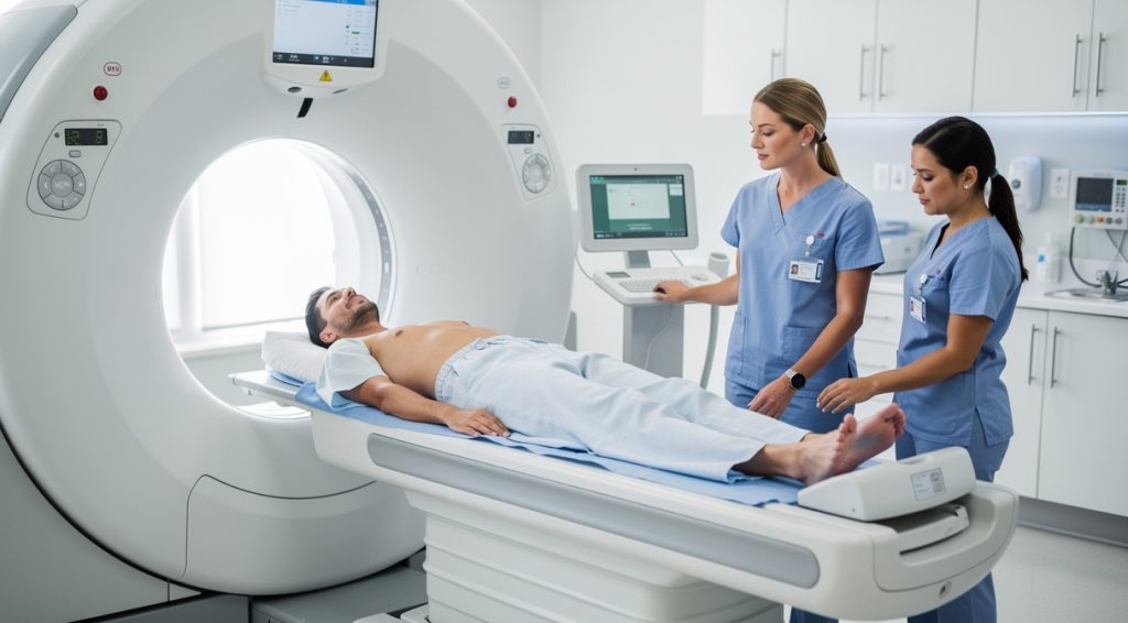 Comment se passe un scanner thoracique