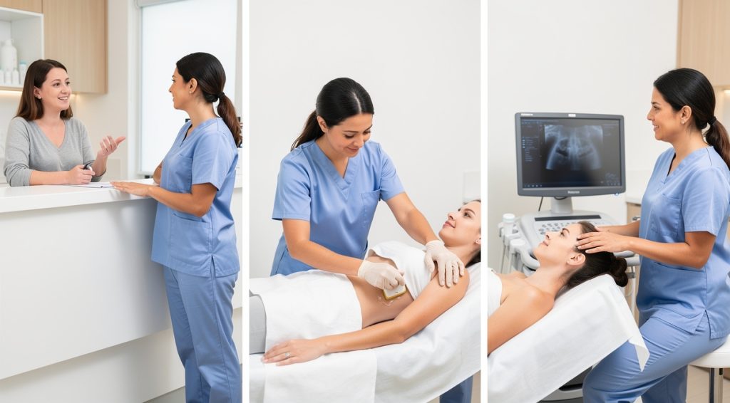 Comment se passe une échographie pelvienne