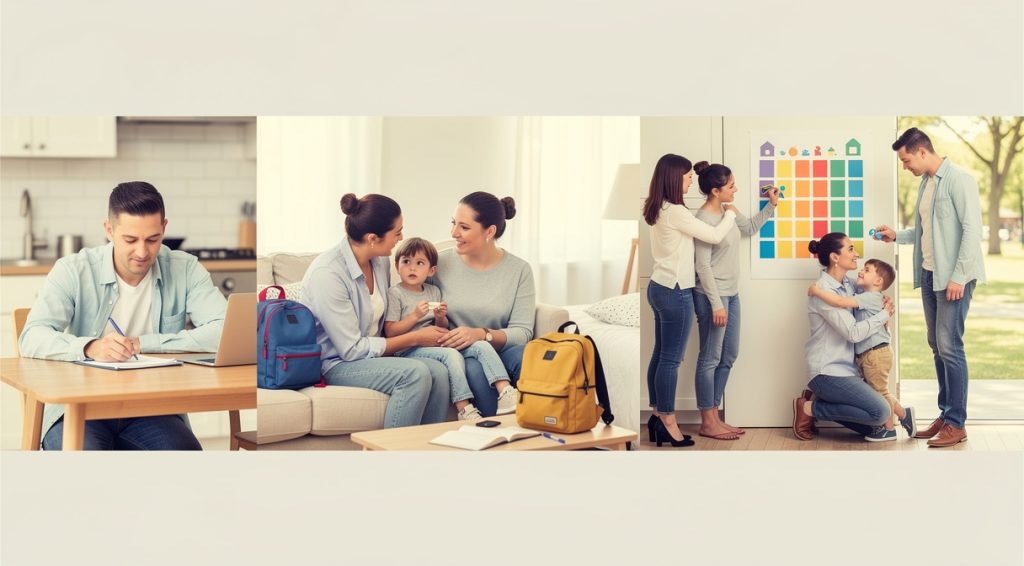 Comment se séparer avec des enfants