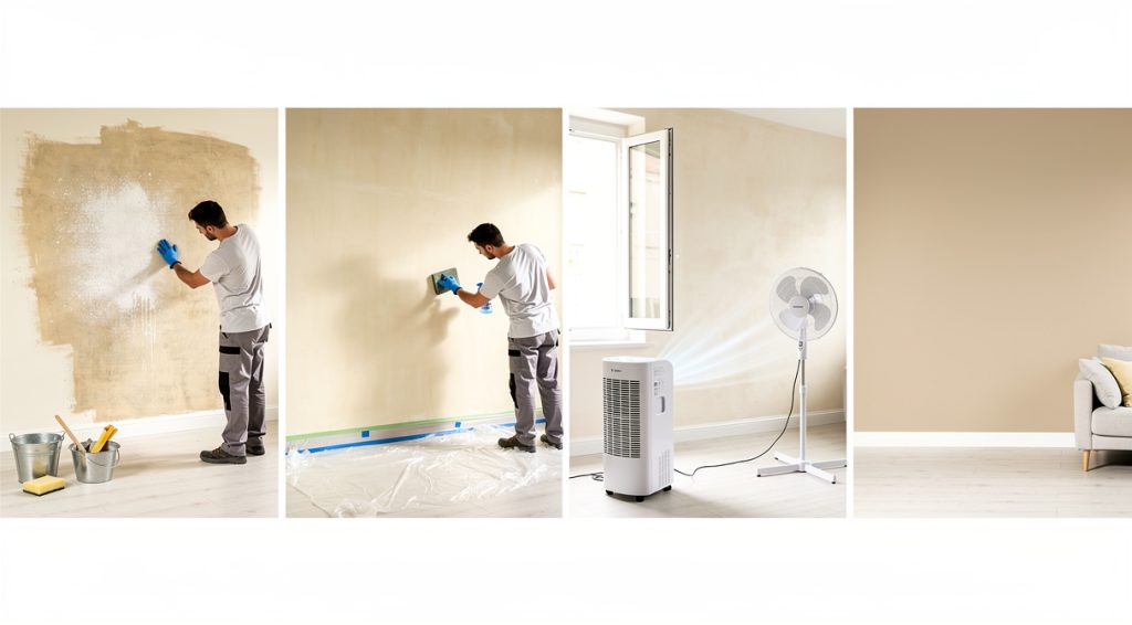 Comment sécher des murs humides