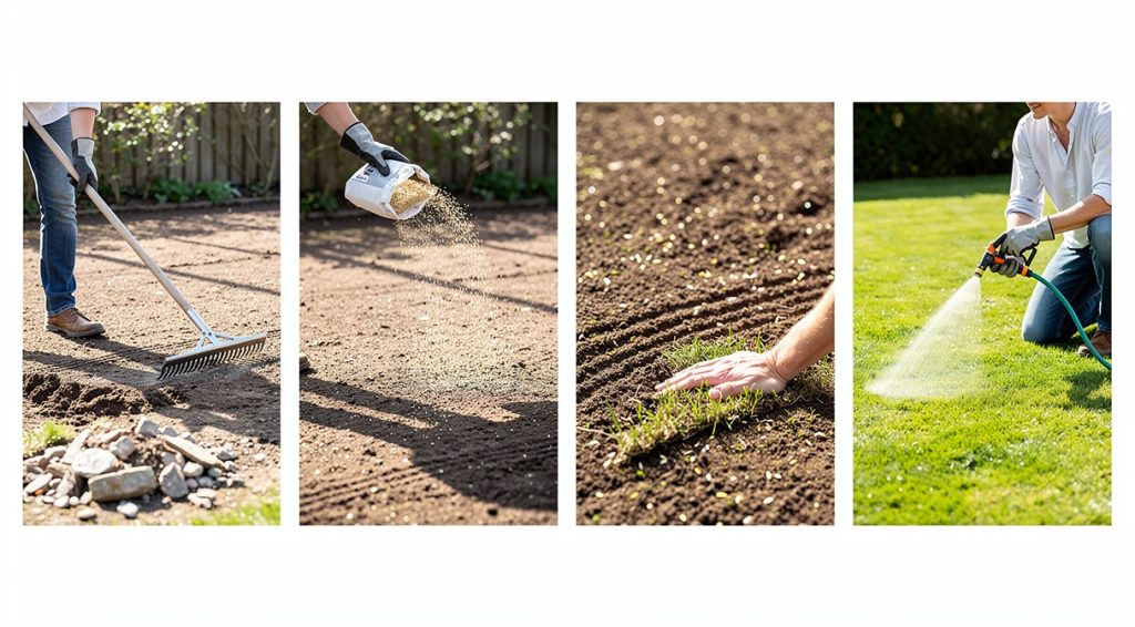 Comment semer un gazon : guide pratique