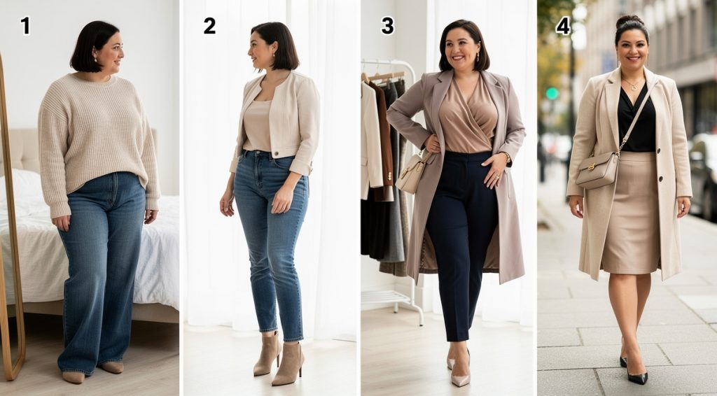 Comment s&rsquo;habiller petite et ronde : guide complet