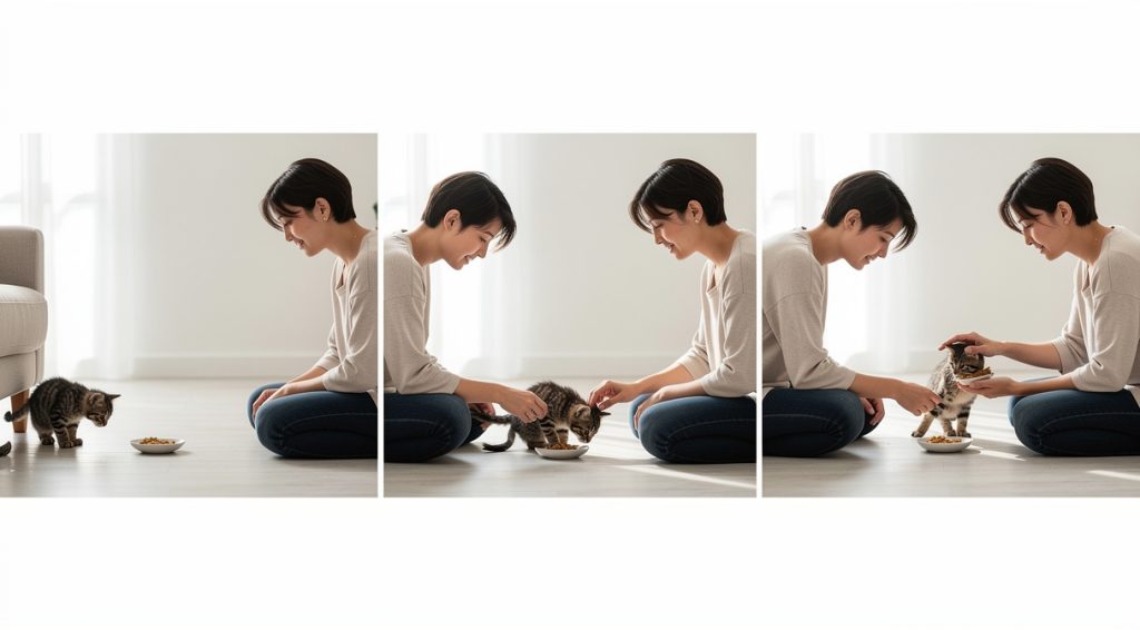 Comment socialiser un chaton sauvage