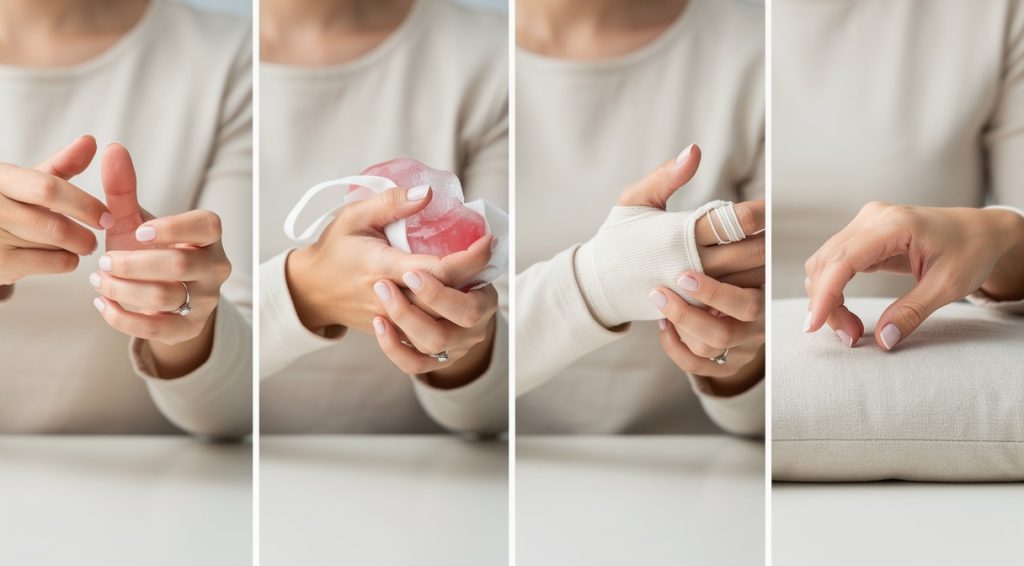 Comment soigner une entorse au pouce