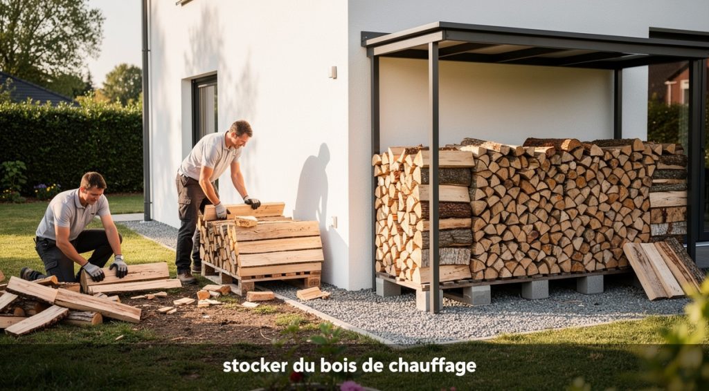Comment stocker du bois de chauffage efficacement